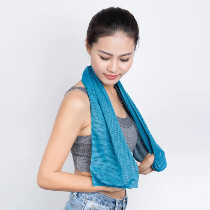 Sports Quick-drying Cooling Towel Swimming Gym Travel Cycling Gym Club Yoga Sports Cold Feeling Sport Towels to Take Carry Hot
