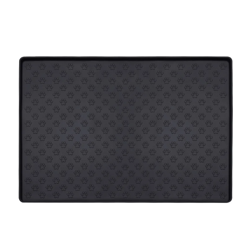 Spot Pet Mat, Waterproof and Easy to Clean Silicone Dog Mat, Cat Mat, Square Pet Placemat, Pet Supplies