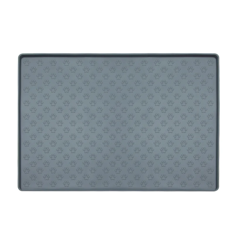 Spot Pet Mat, Waterproof and Easy to Clean Silicone Dog Mat, Cat Mat, Square Pet Placemat, Pet Supplies
