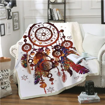 Square Blanket Thick Plush Digital Printing