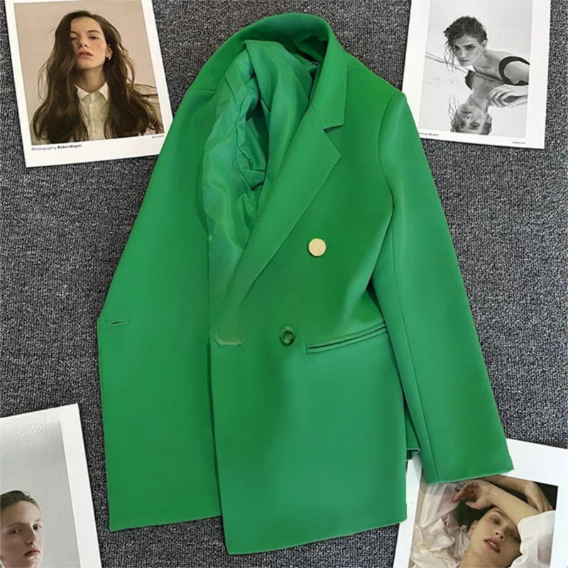 Street-blasting Small Suit Jacket for Women, Internet Celebrity Temperament, Petite and Casual