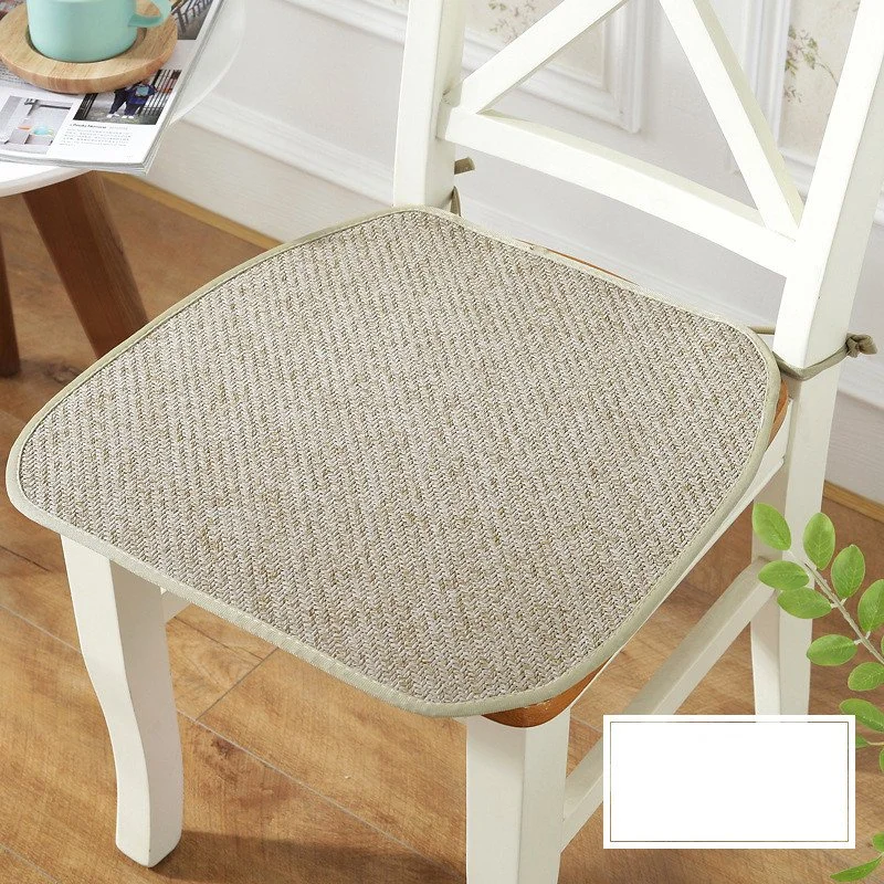 Summer Seat Cushion Ice Silk Non-slip Chair Cushion Office Summer Cool Cushion Student Computer Car Rattan Sea