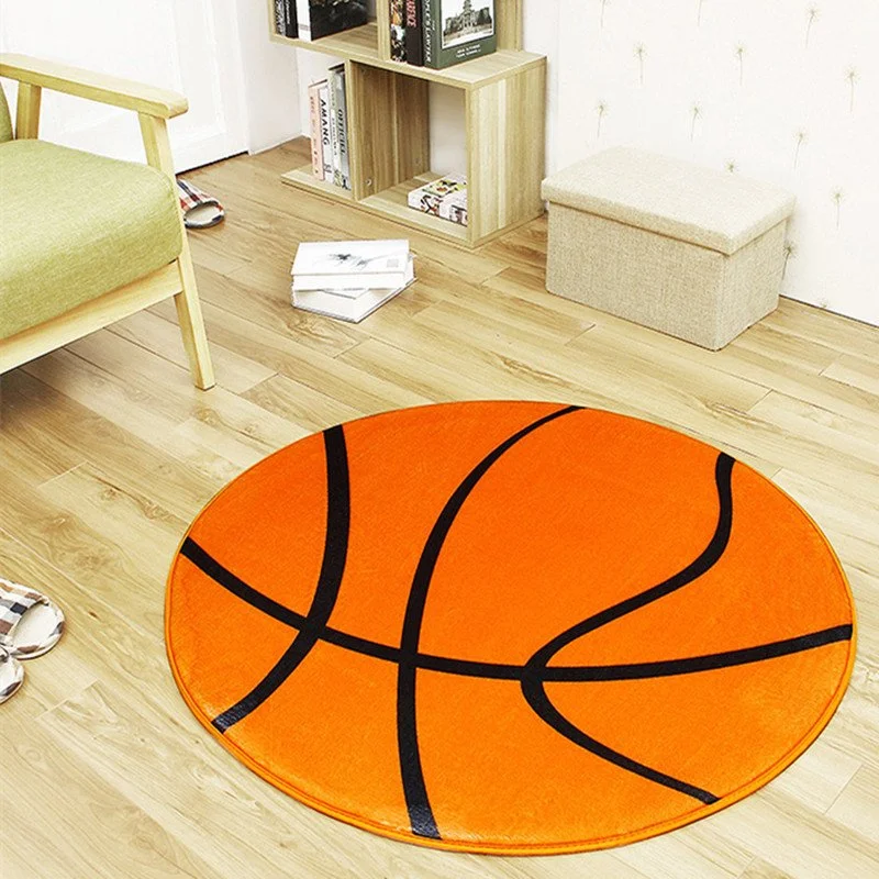 Taobao Source Round Carpet Computer Chair Cushion Office Chair Floor Mat Door Step Pad Direct Shipping
