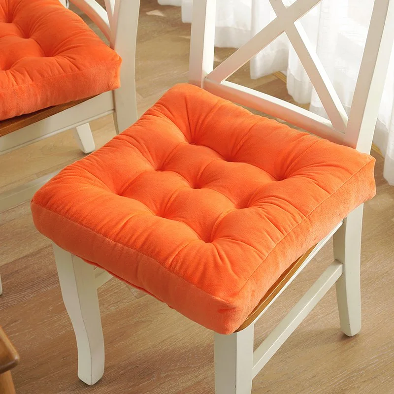 Thicken Plush Cushions for Sitting in Winter