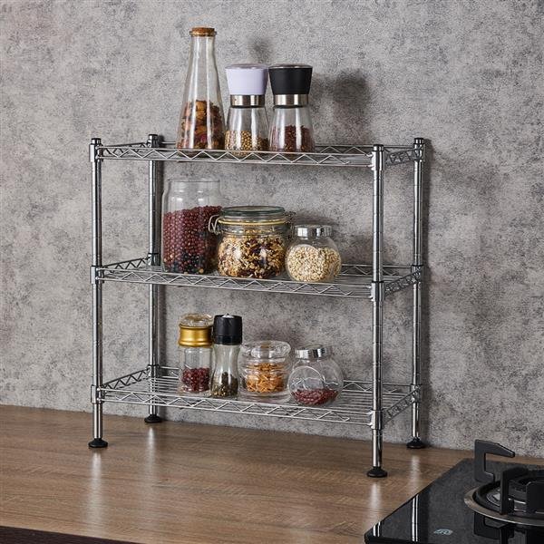Three Story Kitchen Mini Home Shelf 450x200xh450mm