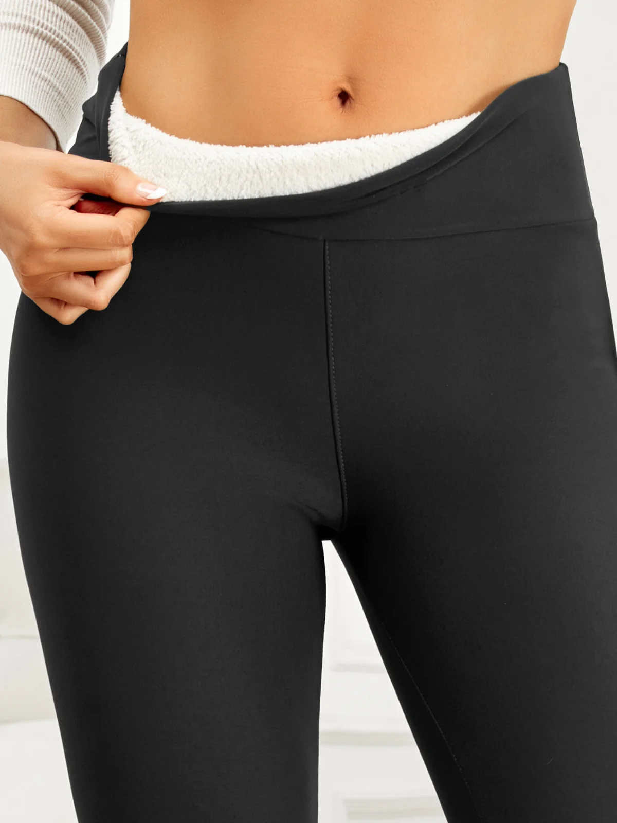 Tight Warm Pants Cashmere Leggings for Women
