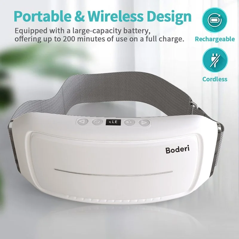 Tummy Massager Machine for Abdomen, Portable Body Care Device with Soft Touch Surface