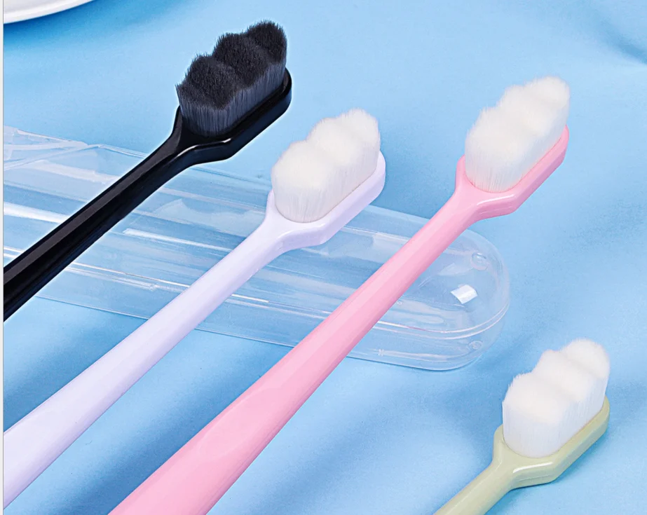 Ultra-fine Toothbrush Super Soft Bristle Deep Cleaning Brush Portable for Oral Care Tools Teeth Care Oral Cleaning Travel