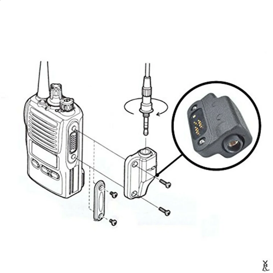 VX CN8 Audio Adapter Converter for VX-581/582/VC D Series Doors