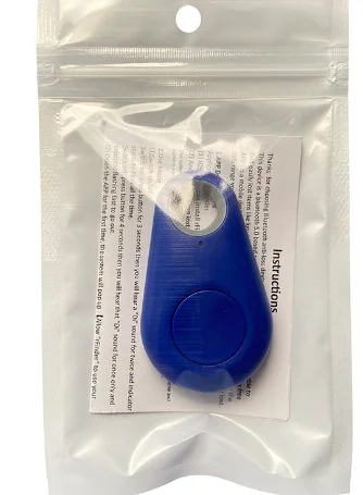 Mini Bluetooth tracker with alarm and camera shutter, 4.0 version, 10m range, 6‑month standby