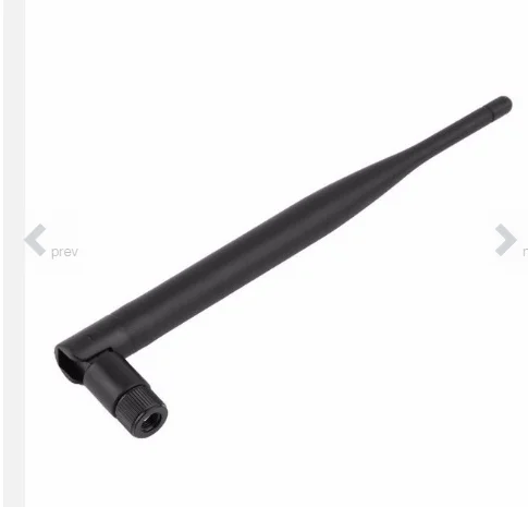 Wifi 2.4ghz 5db Wireless Intensifier Has Flexible Rubber with Sma Male Connector.