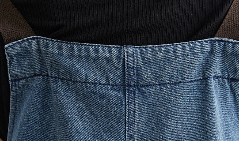 Women's Korean Version of the New Spot Strap Spring Jeans