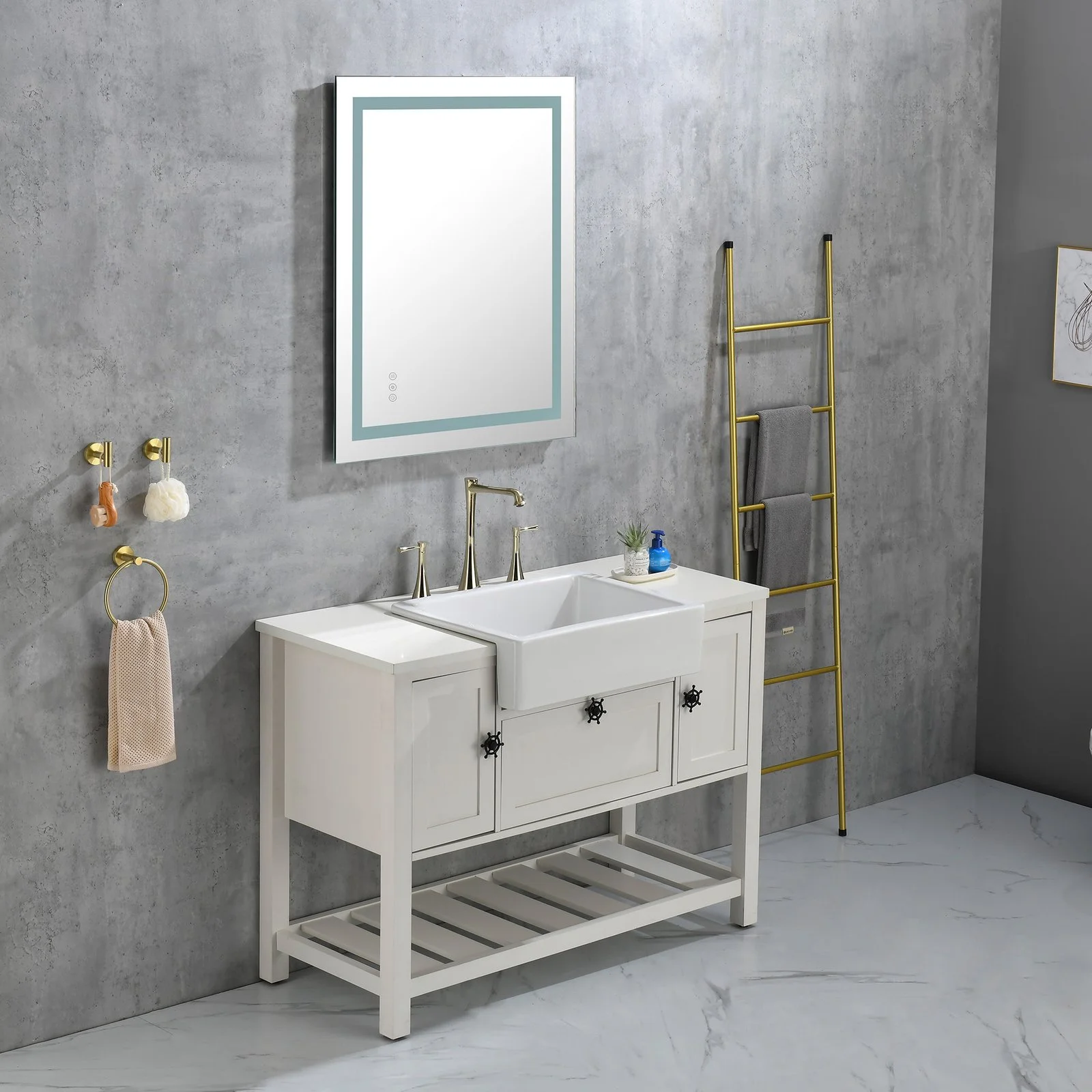 36x28 Inch Led Bathroom Mirror