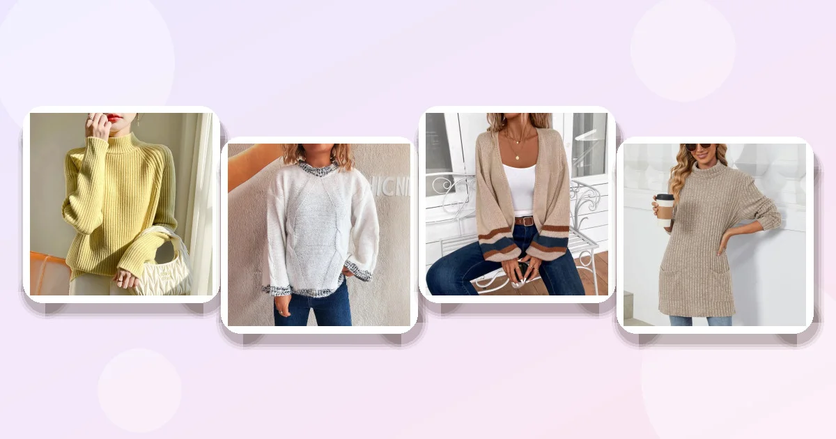 5 Cozy Women's Sweaters for Sunday Night Football