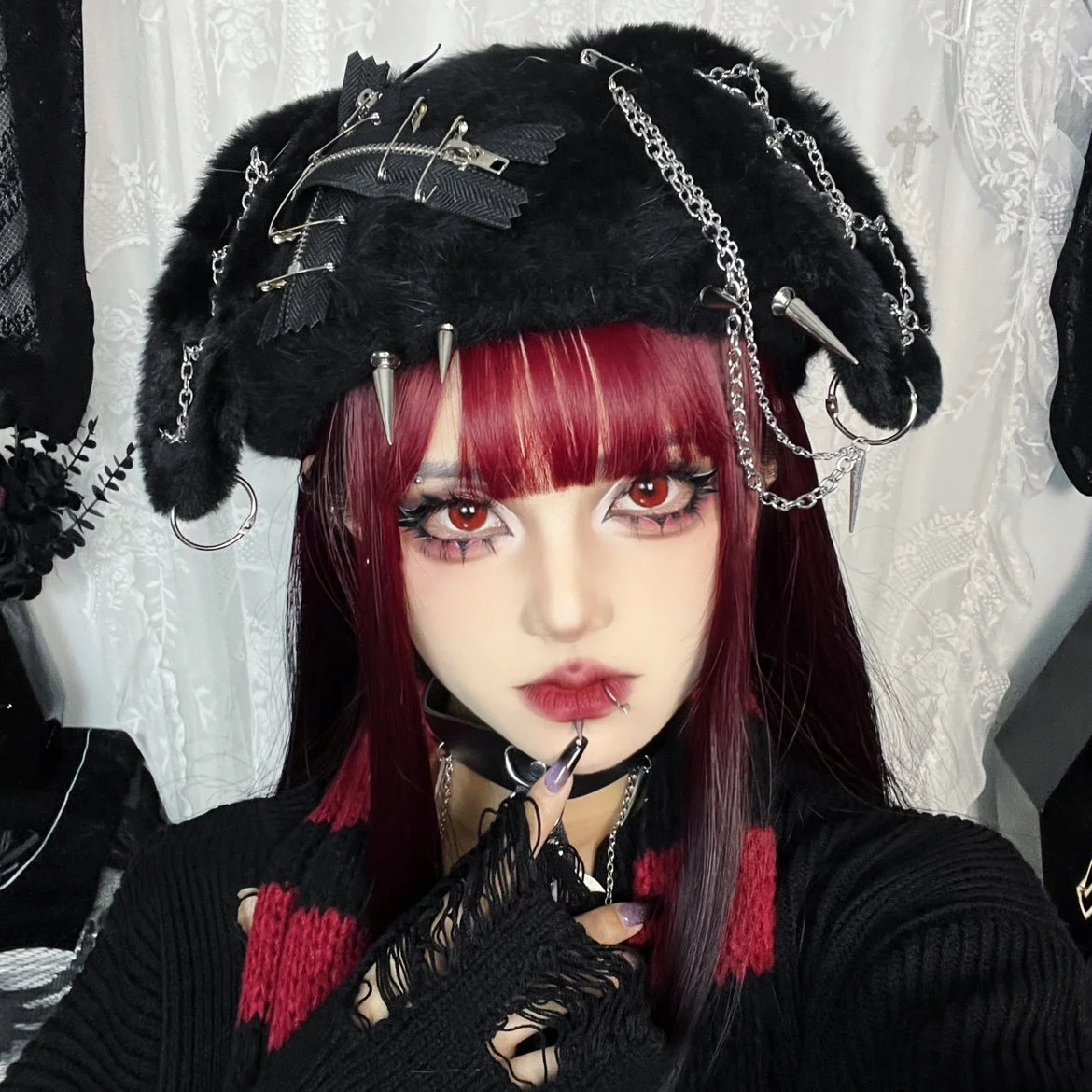 Add a Rebel Touch with Wool Blend Beret