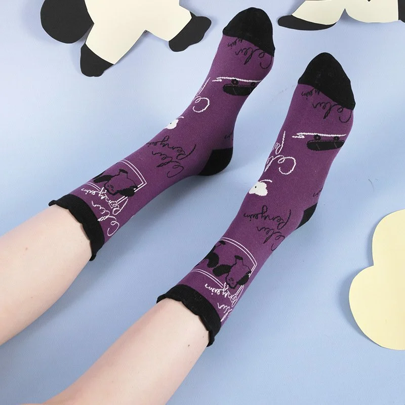 Animal Pattern Socks for Women
