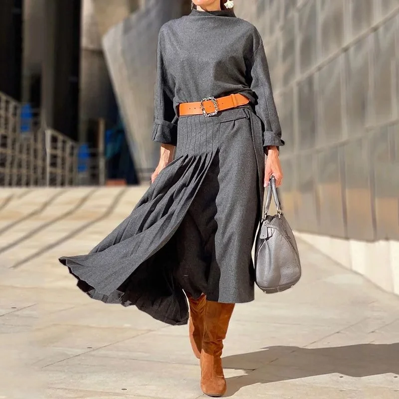 Autumn Long Sleeve Women's Suit Two-piece Set