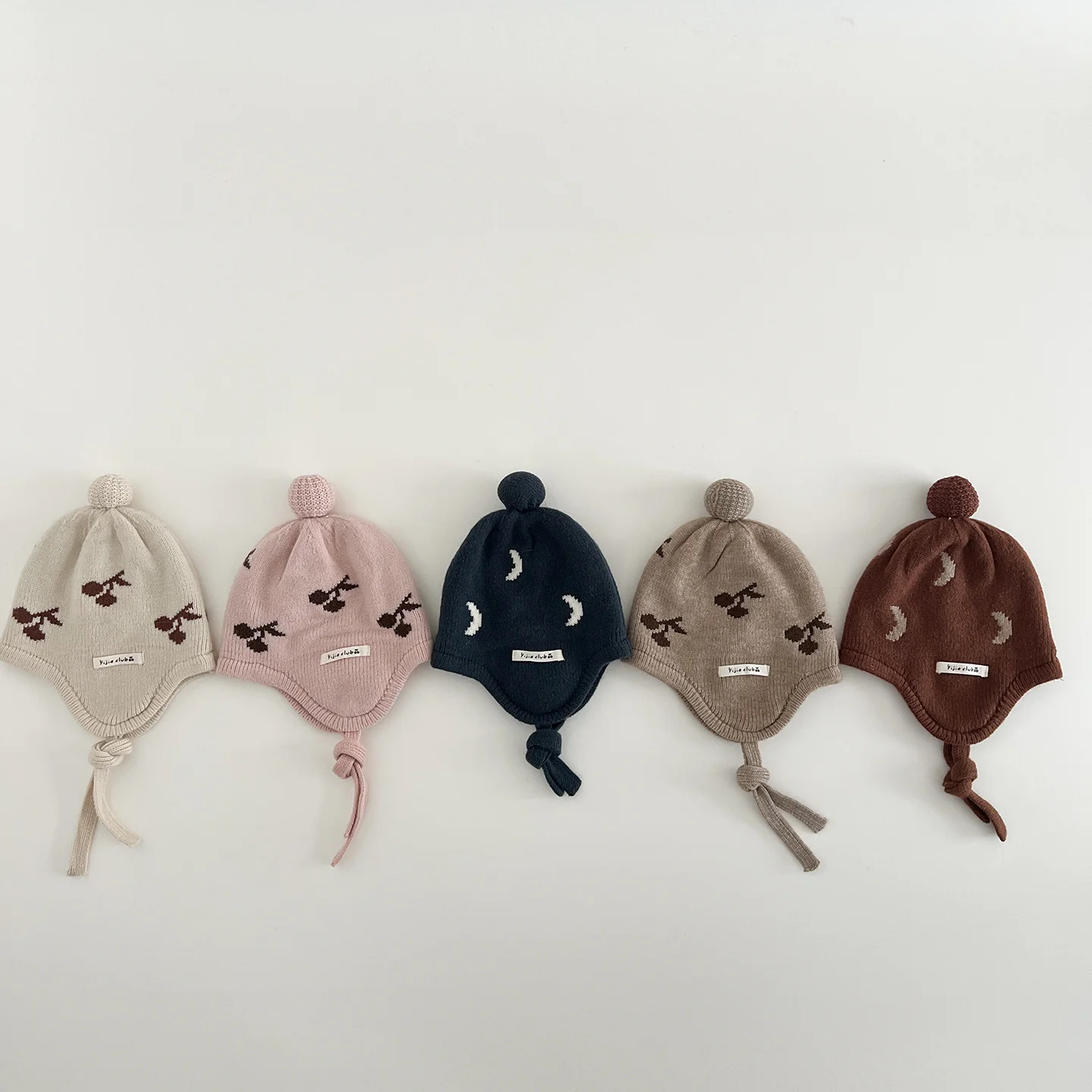 Baby Earflap Knit Cap for Cold Weather