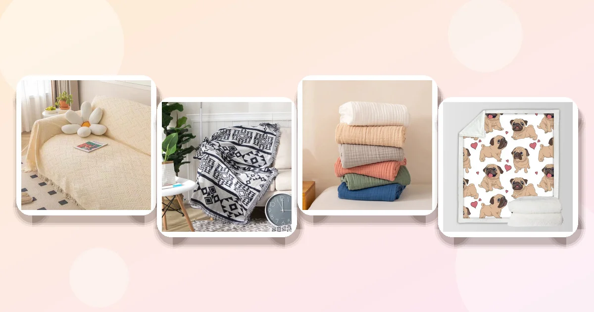 Best Blankets & Throws to Gift College Students for Cozy Dorm Living