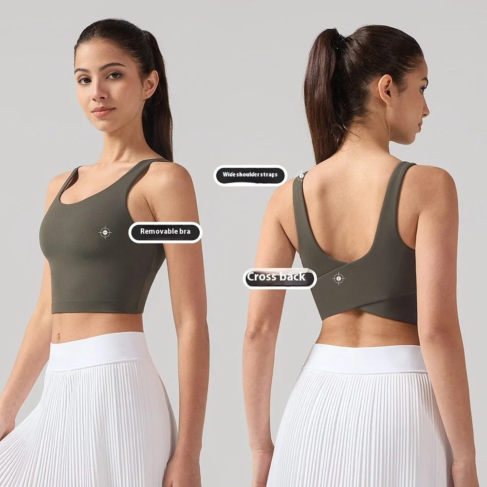 Breathable Fitness Bra for Women - High Support & Comfort