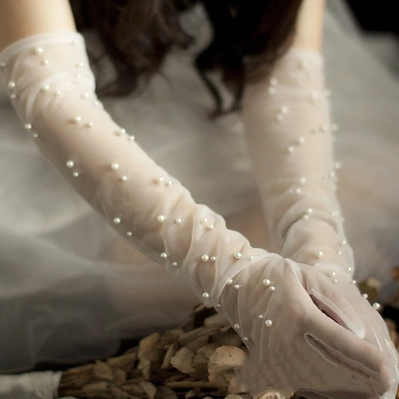 Bridal Wedding Gloves for Summer Weddings