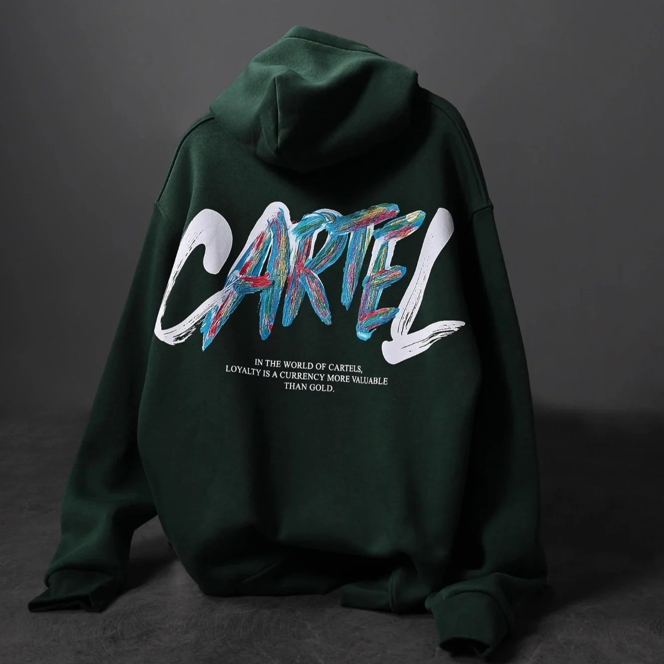 Casual Sports Hoodie for Women - Drop-Shoulder Sleeves