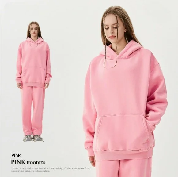 Cozy Fleece-lined Hoodie & Sweatpants Set