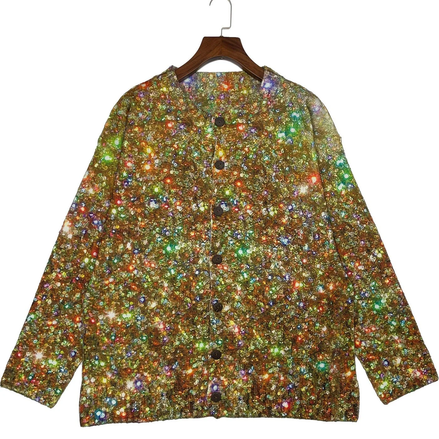 Custom Photo Digital Print Long-Sleeve Top