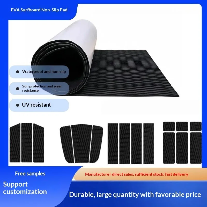 Direct Sales Standing Eva Surfboard Anti-slip Mat, Customizable Diy Boat and Yacht Anti-slip Mat, Eva Paddle B
