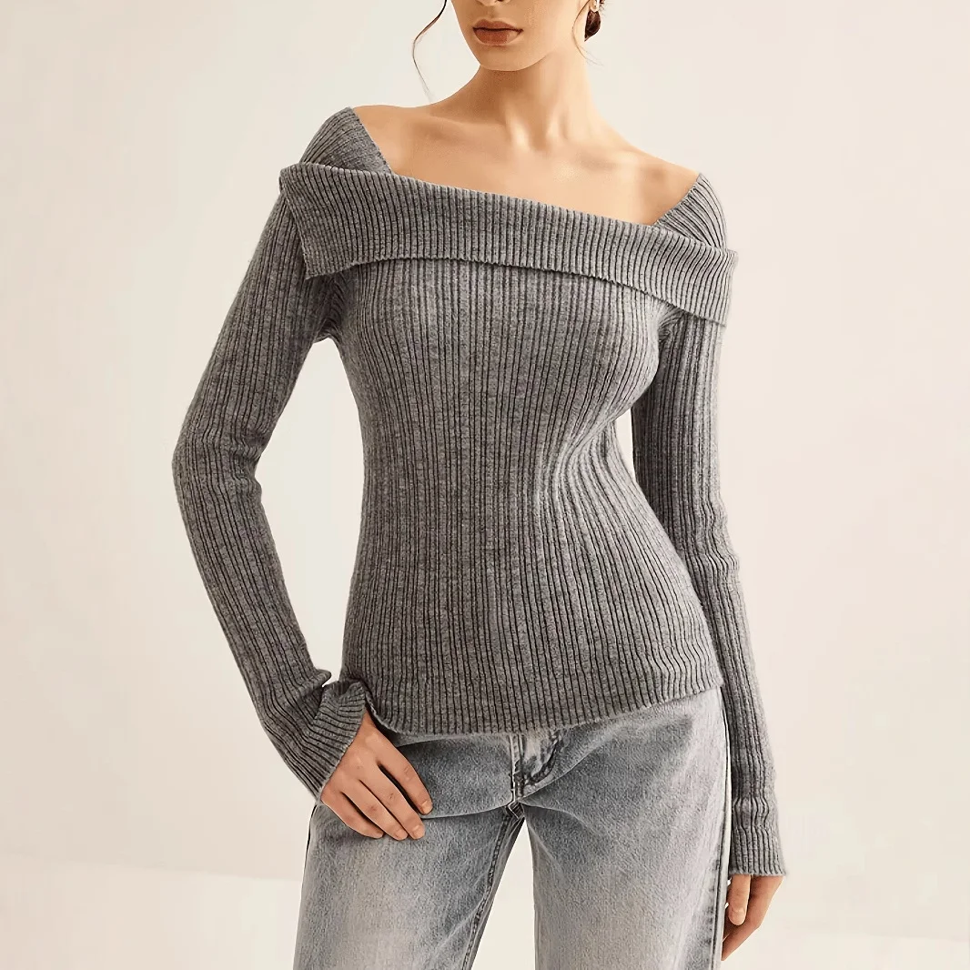 Elegant Slim Fashion Sweater Women's Clothing