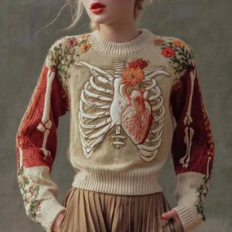 Elevate Your Style with Cozy Crew-Neck Sweater