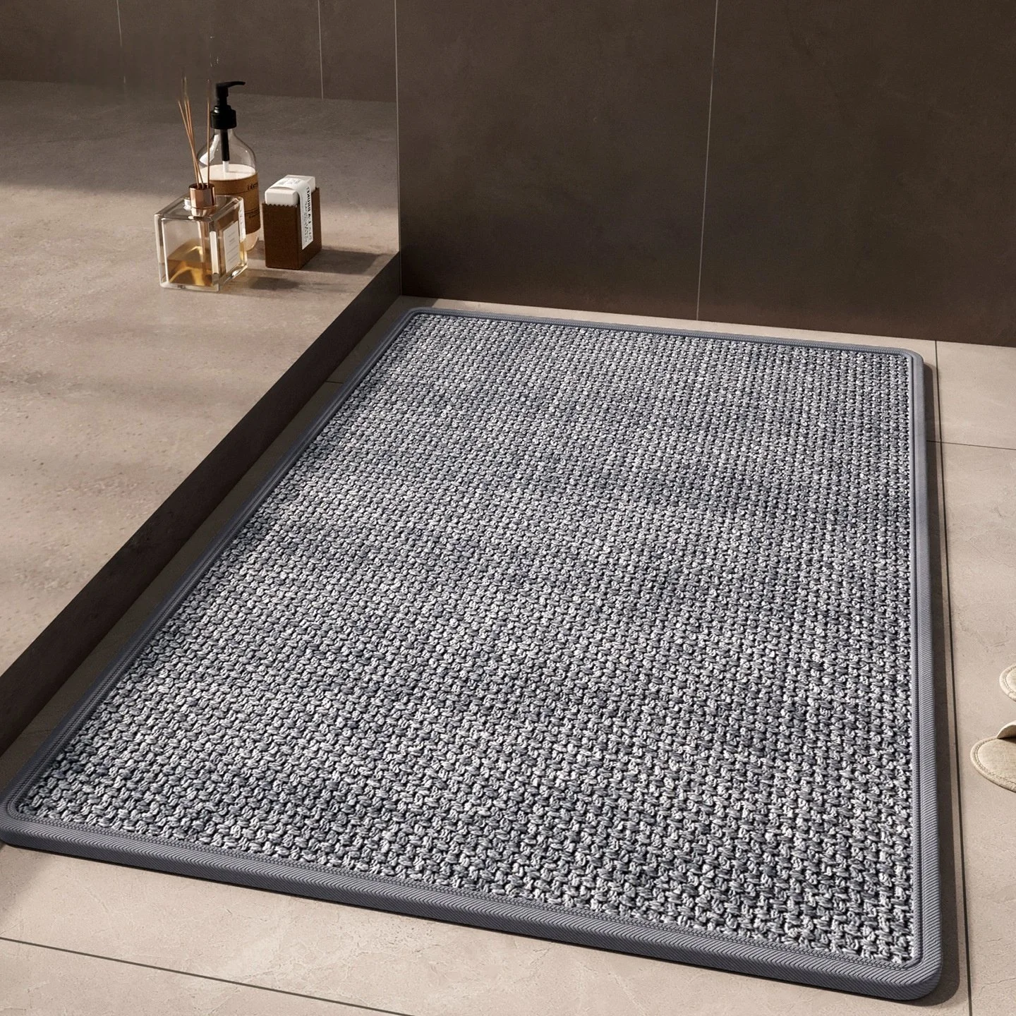 Entrance Doormat Linen-woven Non-slip Bath Mat