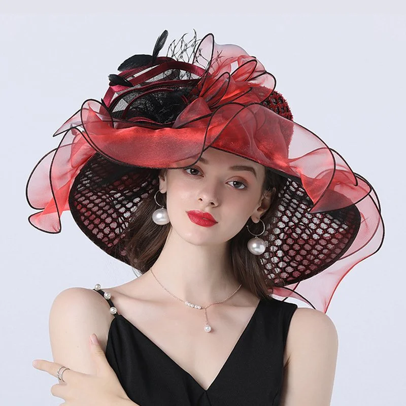 European Style Sun Hat for Women - Wide Brim Protection