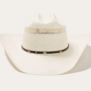Five-Point Straw-Brimmed Cowboy Hat for Women