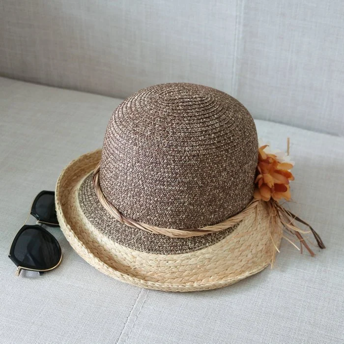 Flowery Resort Hat for Women