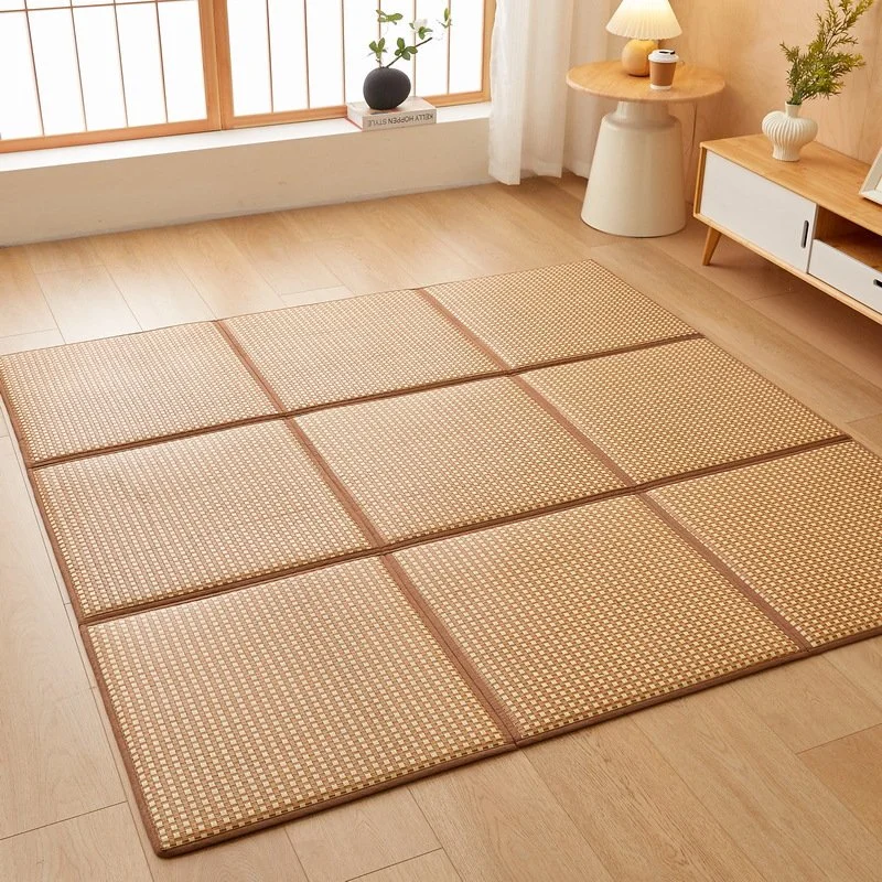 Foldable Tatami Mat for Makeshift Sleeping Arrangements