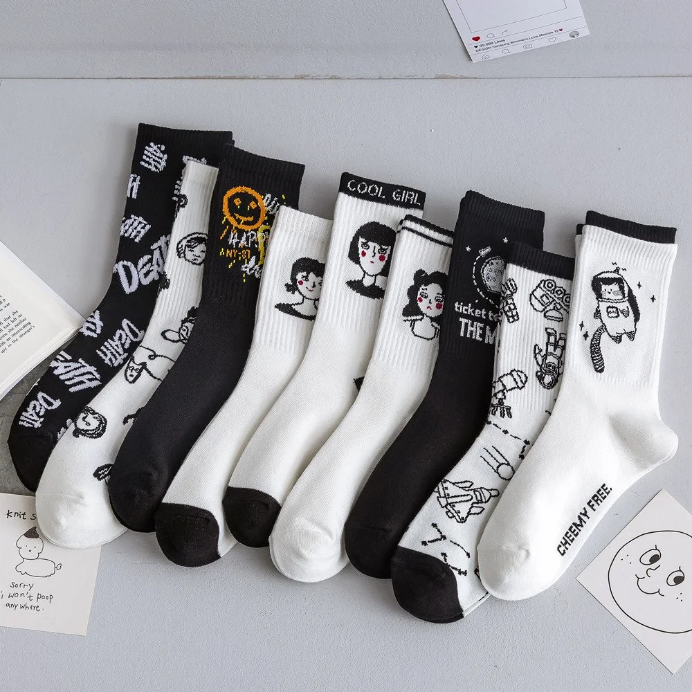 Fun Cartoon Socks for Women