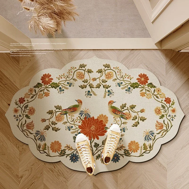 Household Bathroom Water-absorbent Non-slip Quick-drying Bath Mat
