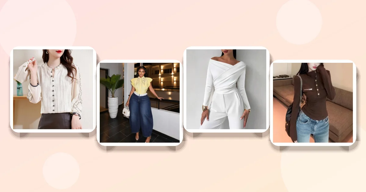 How to Layer Women's Blouses & Sweaters for a Warm Fall Office