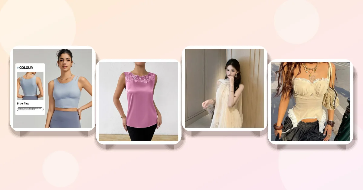 How to Layer Women's Tank Tops Under Fall Sweaters for Warmth