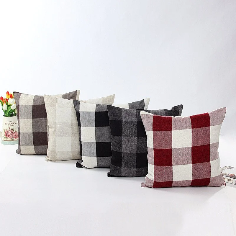 Lattice Square Pillow, Home Living Room Sofa Pillow