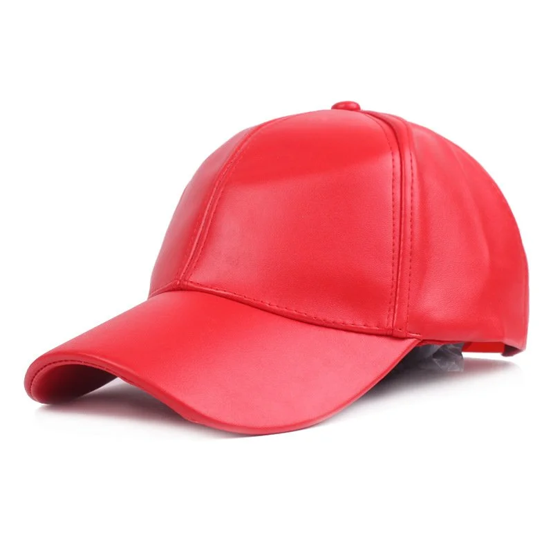 Leather Sun Cap
