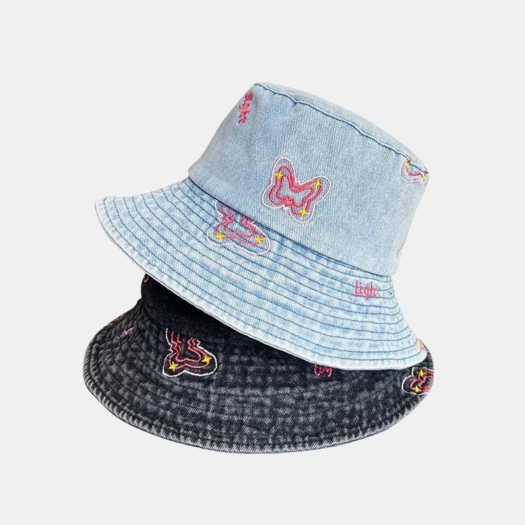 Lightweight Denim Sun Hat for Women - Autumn & Winter Protection