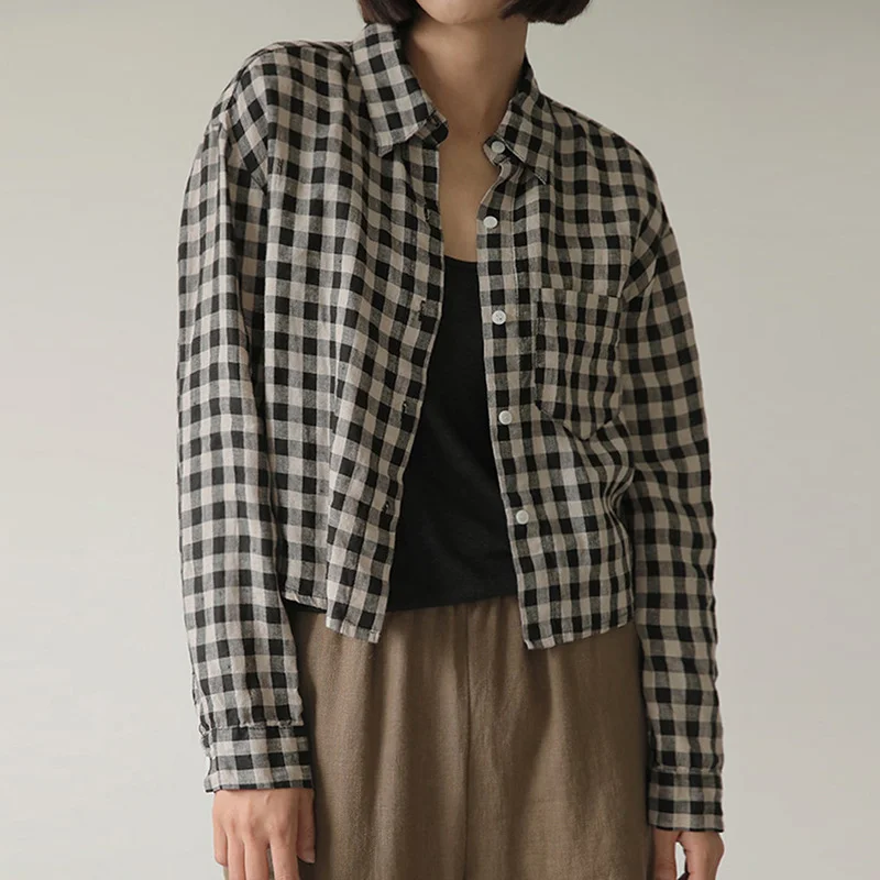 Long Sleeve Short All-match Casual Cardigan