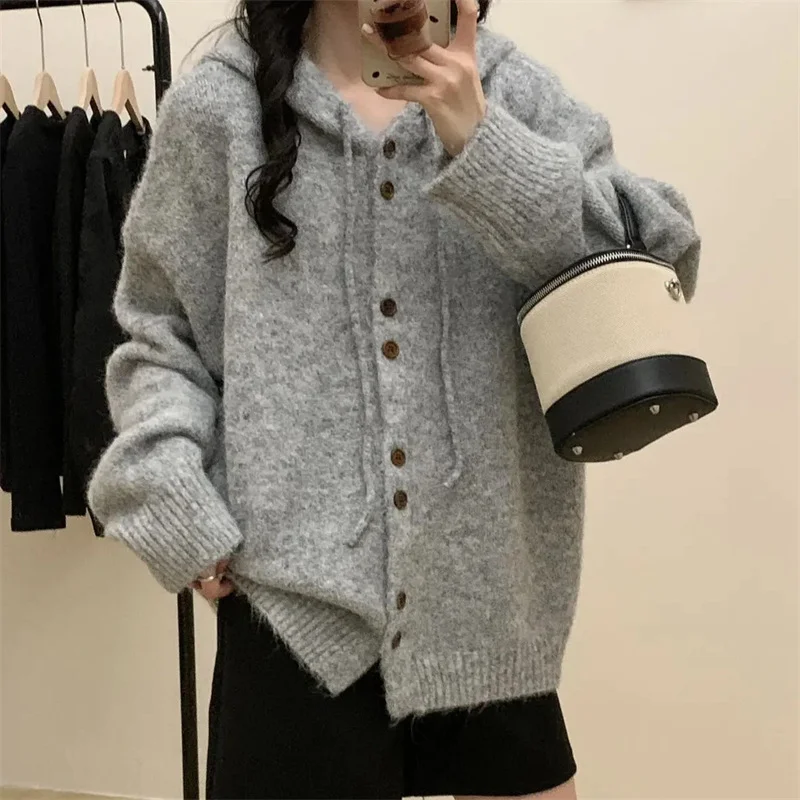 Loose and Idle Versatile Sweater Coat