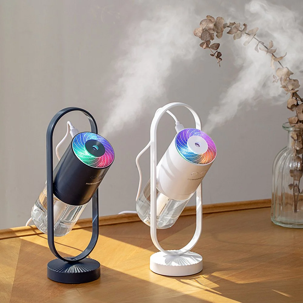 Magic Shadow Usb Air Humidifier for Home with Projection Night Lights Ultrasonic Car Mist Maker Mini Office Ai