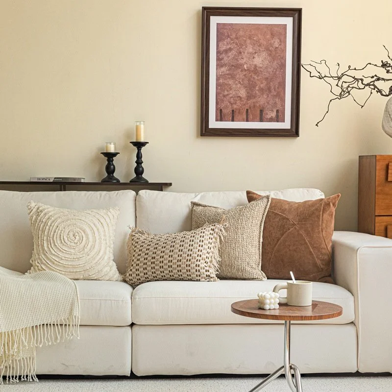 Medieval-Inspired Throw Pillow for Cozy Living Room
