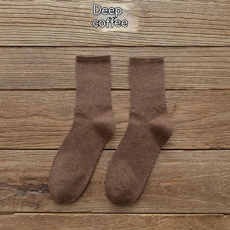 Men's Breathable Mid-calf Length Socks for Summer