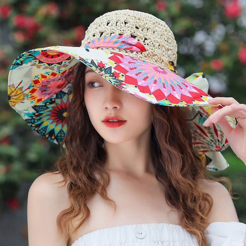 Outdoor Windproof Sun Visor for Women