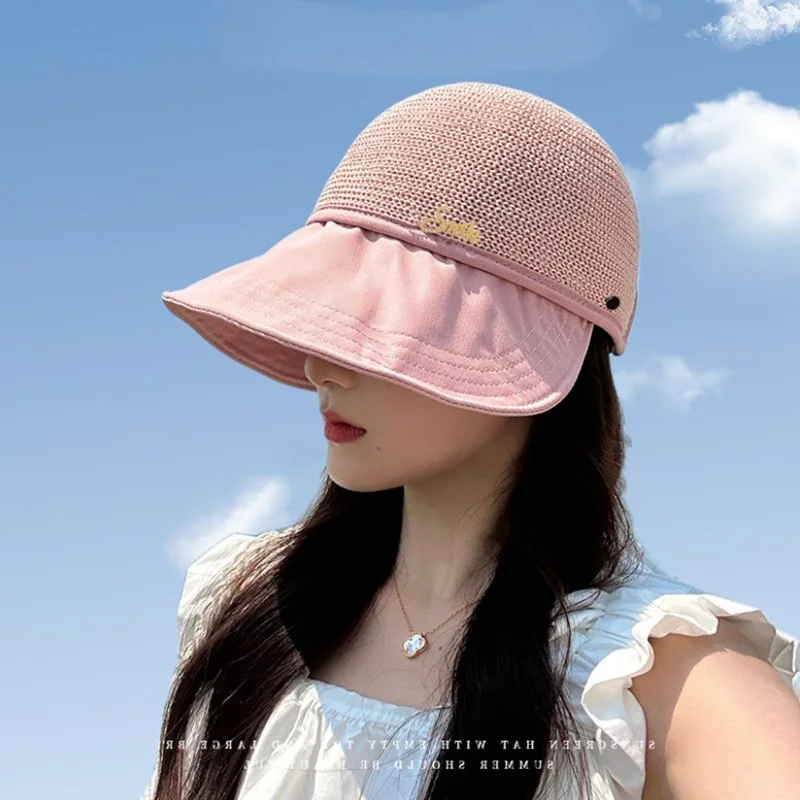Protect Your Face from the Sun with Our Transparent Sun Hat